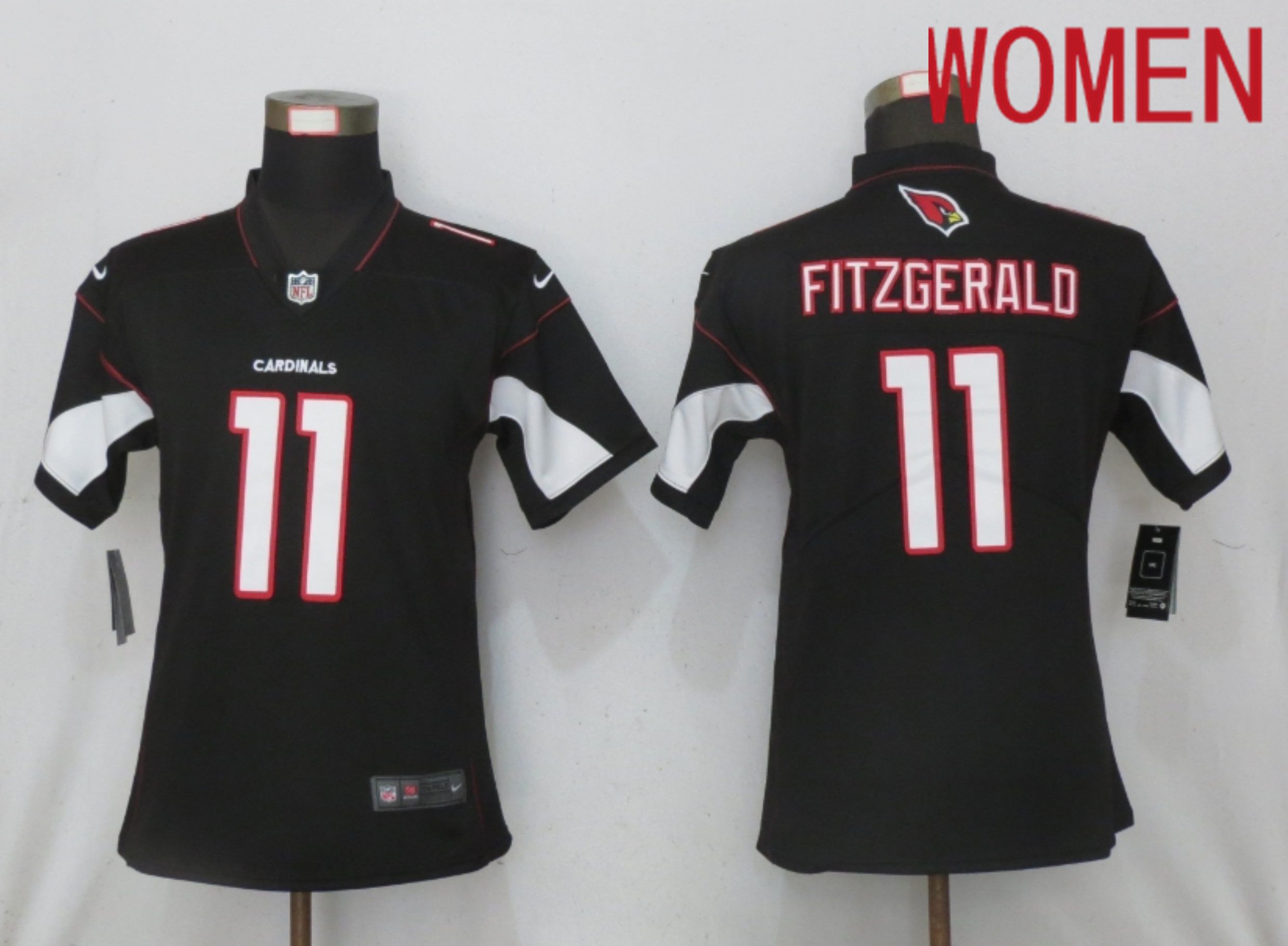 Women Arizona Cardinals #11 Fitzgerald Black 2020 Vapor Untouchable Elite Playe Nike NFL Jerseys->kansas city chiefs->NFL Jersey